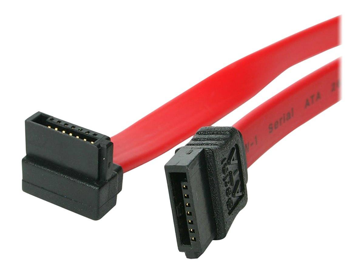 StarTech.com 60cm SATA Serielles ATA-Kabel rechts gewinkelt - Bu/Bu - S-ATA Ansc-0