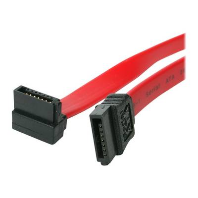 StarTech.com 60cm SATA Serielles ATA-Kabel rechts gewinkelt - Bu/Bu - S-ATA Ansc-0