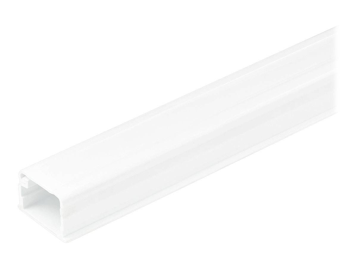StarTech.com Solide Kabelführung mit Klebeband und Abdeckung, 19 x 13 mm und 1,8-0
