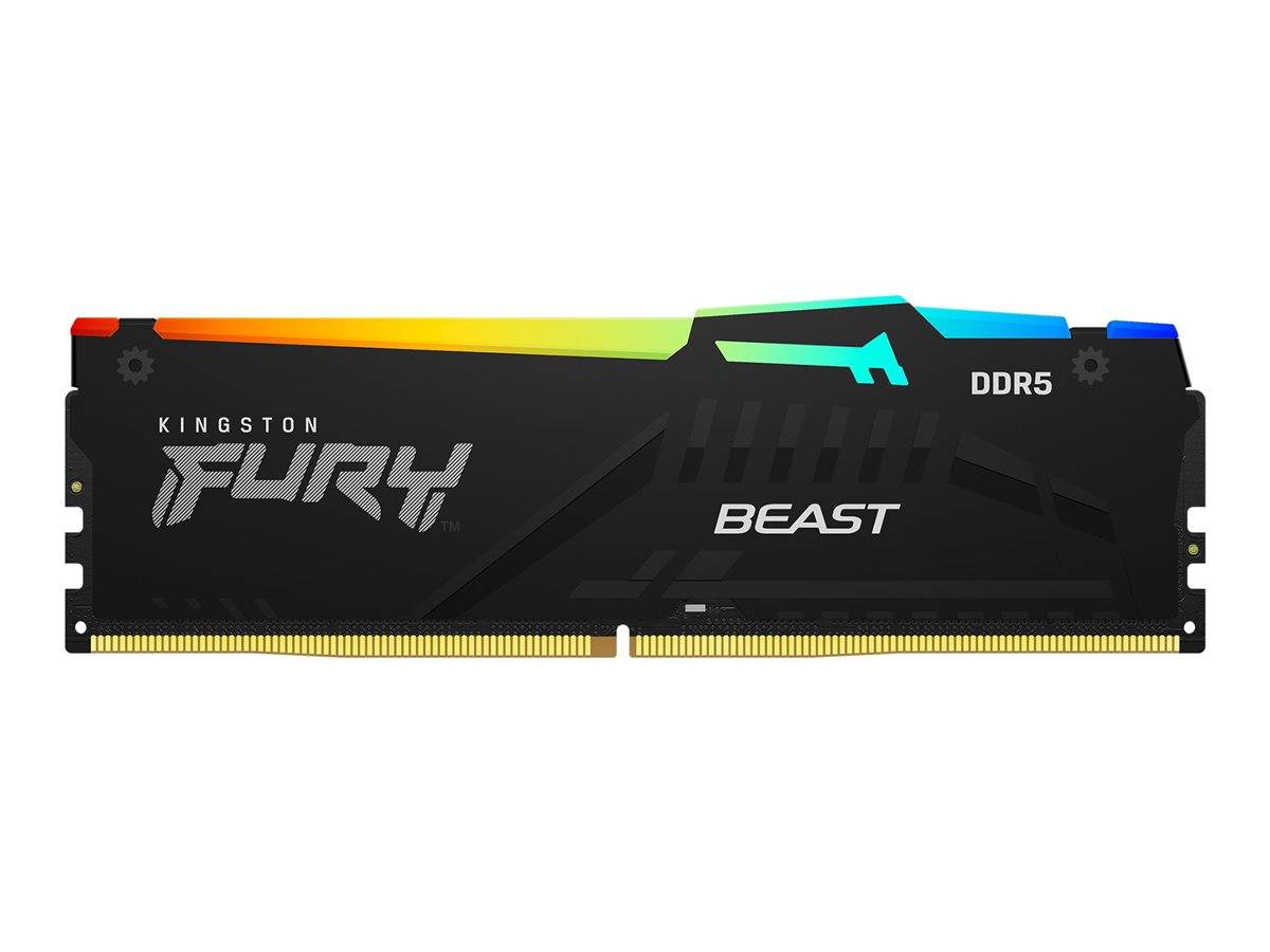 Kingston FURY Beast RGB - DDR5 - Kit - 128 GB:-0