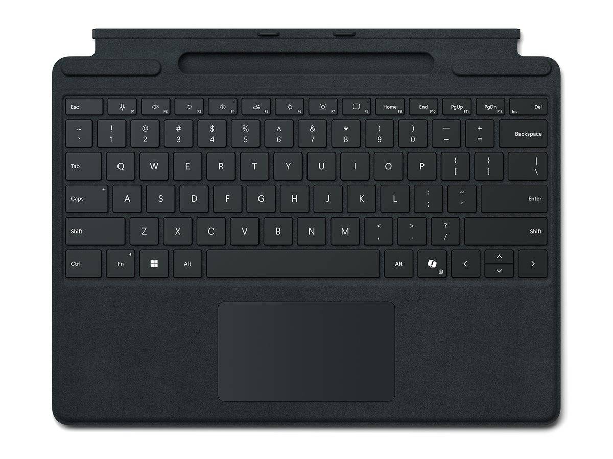 Microsoft Surface Pro Keyboard - Tastatur - mit Trackpad, Beschleunigungsmesser, Surface Slim Pen 2 Ablage- und Ladescha-0