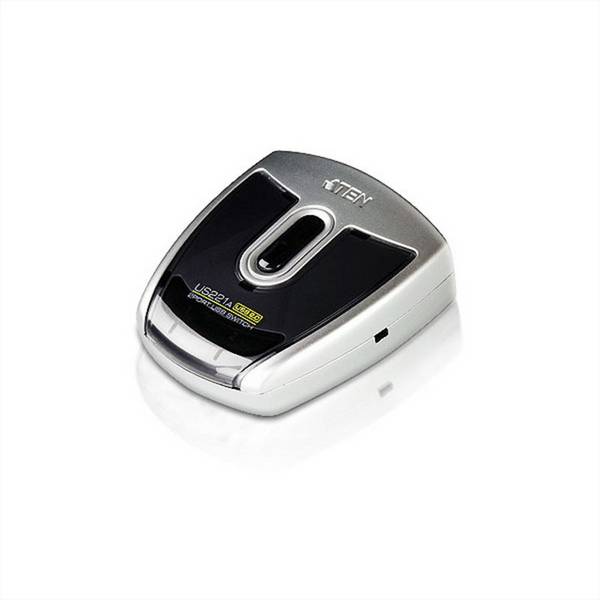 ATEN US221A USB 2.0-Peripheriegeräte-Switch mit 2 Ports