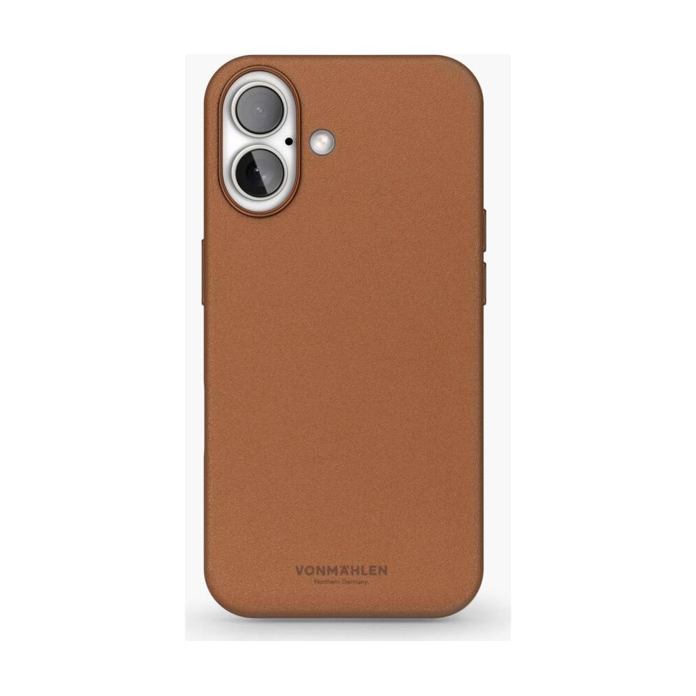 Vonmählen Like Leather Case, Cover, Apple, iPhone 16 Plus, 17 cm (6.7"), Braun-0