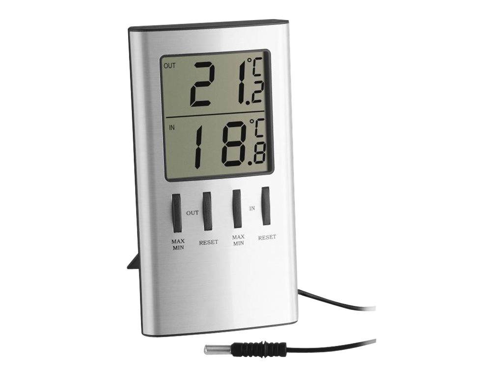 Thermometer - digital - Silber-0
