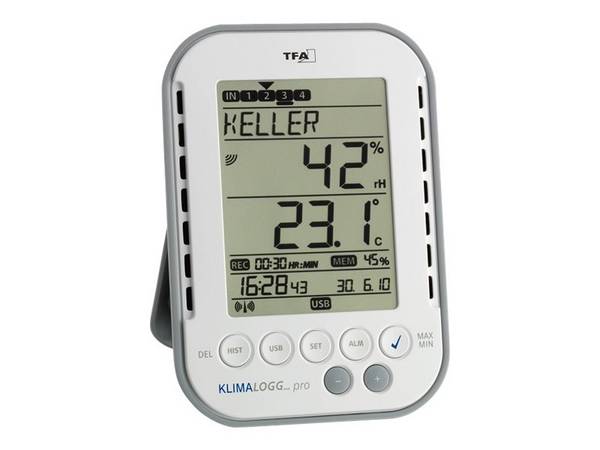 KlimaLogg Pro - Thermo-Hygrometer - digital