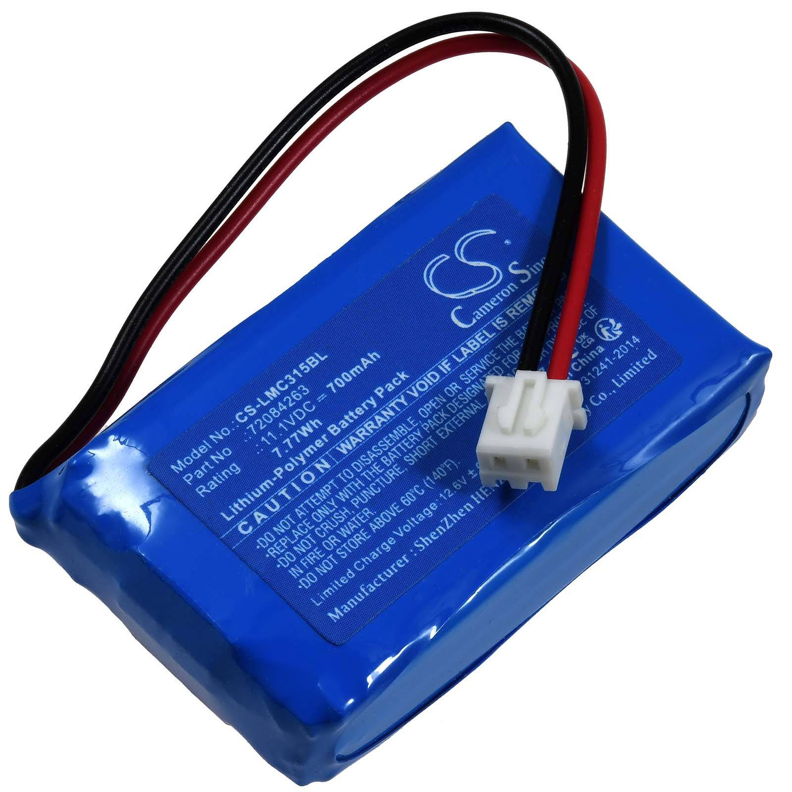 Akku kompatibel mit Olympia Typ 72084263, 11,1V, Li-Polymer