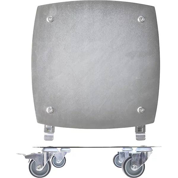 Pflanzenroller Tragfähigkeit 100 kg Stahl verzinkt Ø 300 mm silber. Wagner System GmbH 83386749-3