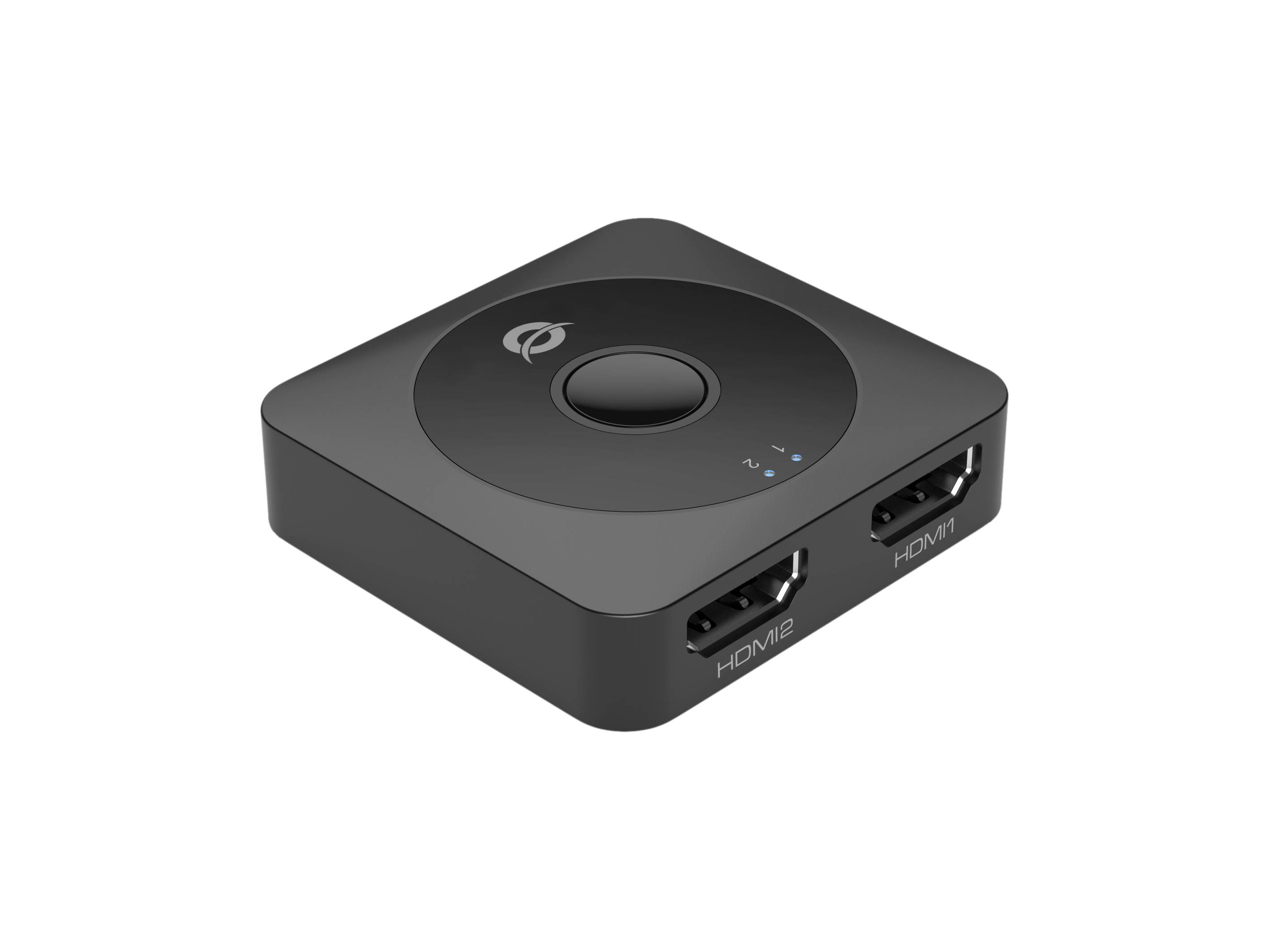 Conceptronic SELENE01B Bidirektionaler HDMI 2.0 Umschalter mit 2 Anschlüssen, 4K60Hz, HDMI,-0