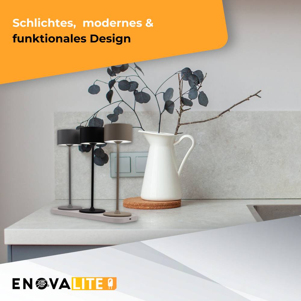 ENOVALITE Ladestation für die ENOVALITE Akku Tischleuchten-3