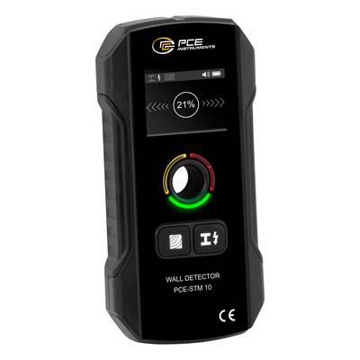 PCE Instruments Kabelsucher mit Markierungsloch PCE-STM 10 |Metall Holzbalken Stromleitungen |Alarm visuell akustisch-0