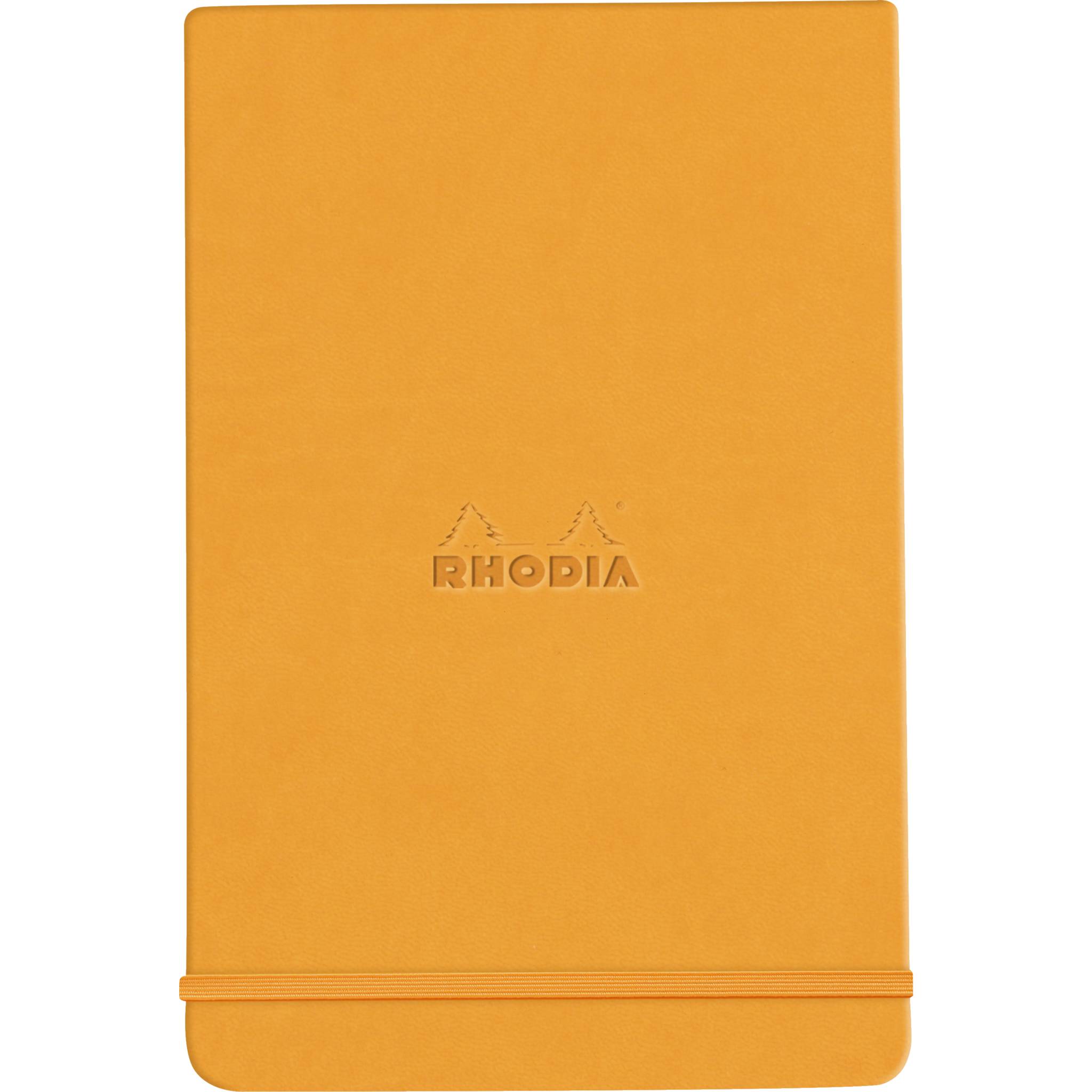 Notizblock Webnotepad A6 9x14cm 96 Blatt 90g liniert orange-1