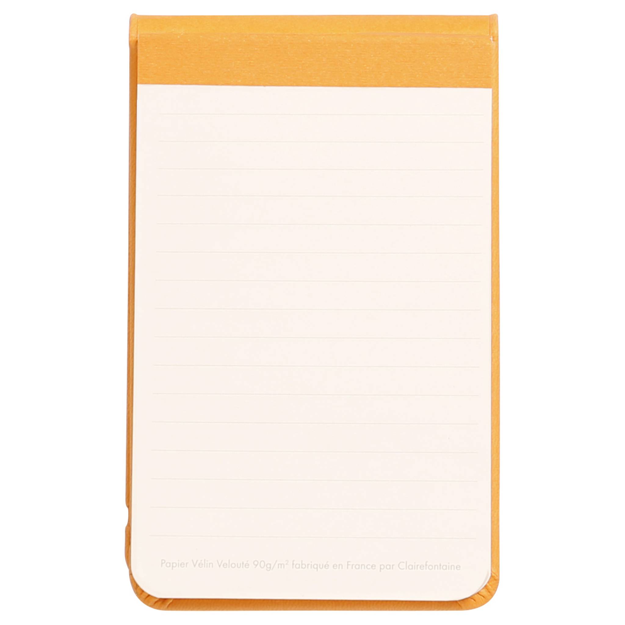 Notizblock Webnotepad A6 9x14cm 96 Blatt 90g liniert orange-2
