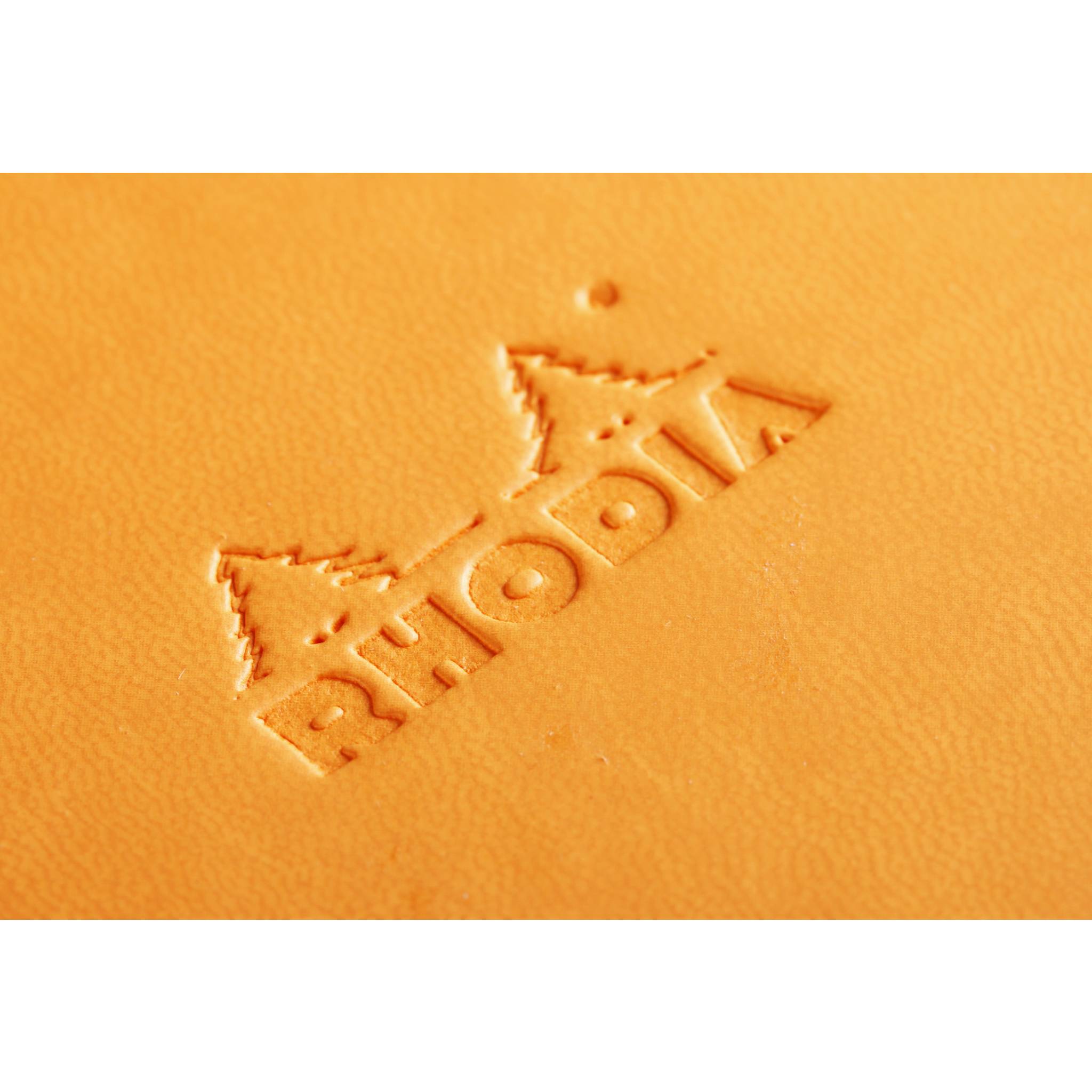 Notizblock Webnotepad A6 9x14cm 96 Blatt 90g liniert orange-3