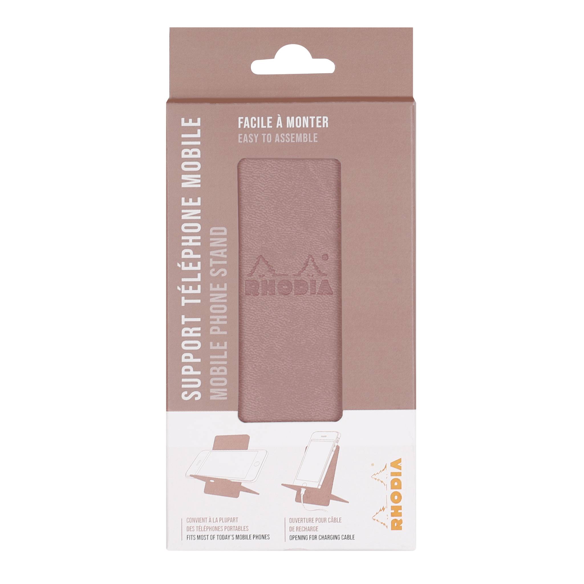 RHODIA Smartphonehalter RHODIACTIVE, rosenholz (8017152)-2