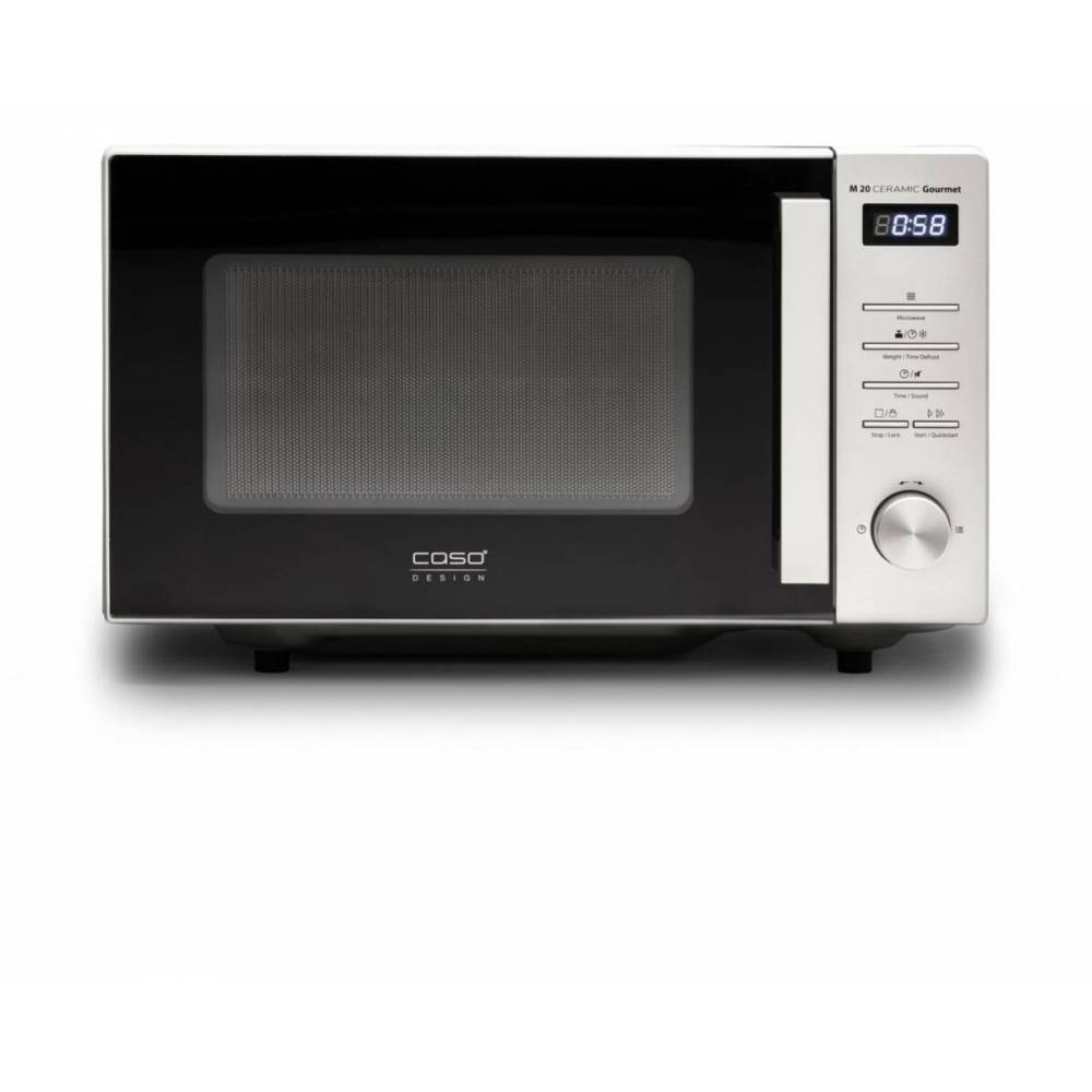 CASO - M 20 Ceramic Gourmet Mikrowelle 700 W silber-0