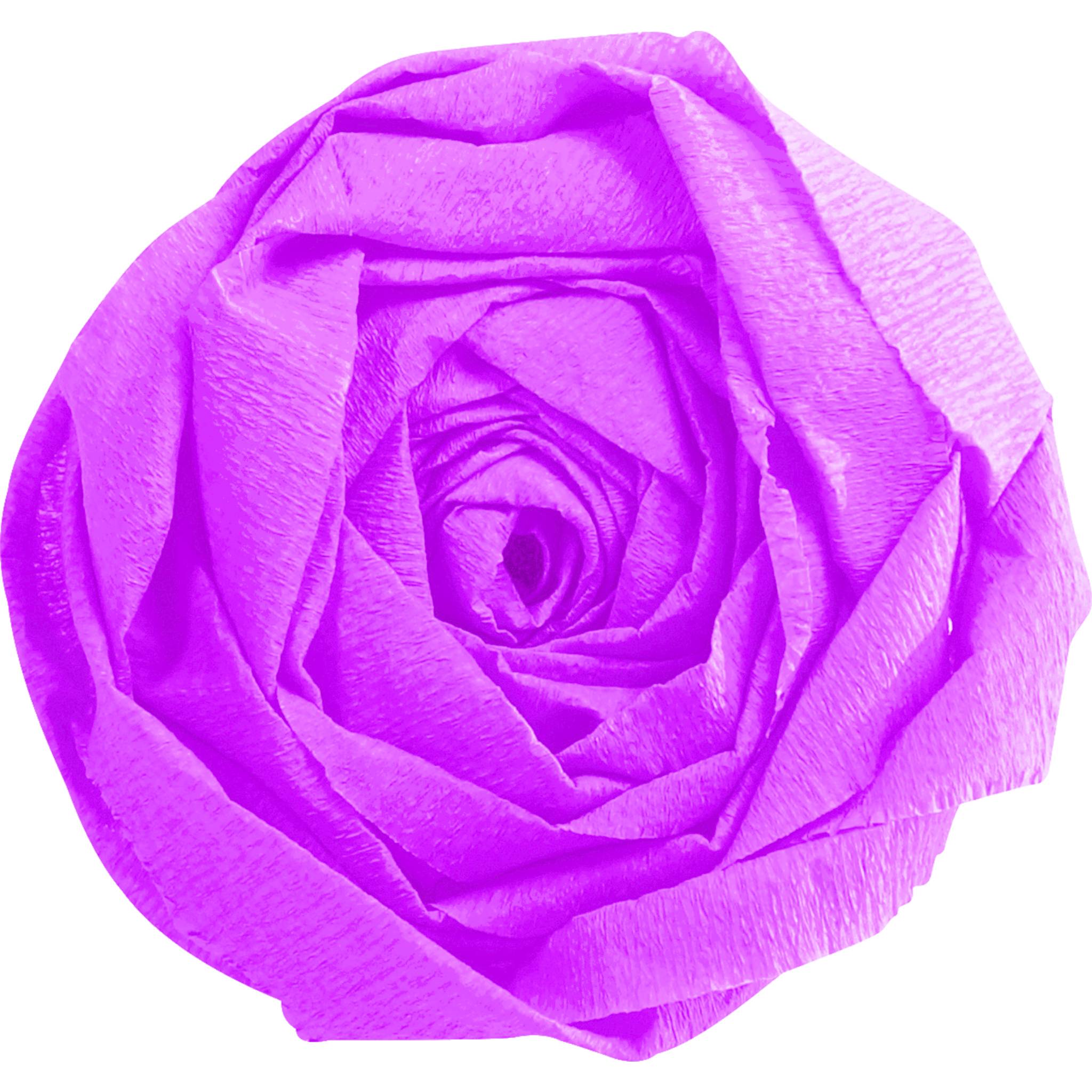 Clairefontaine 901003C Clairefontaine Krepp-Papier, (B)500 mm x (L)2 m, fuchsia-1
