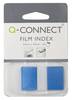 Haftstreifen Index 25x43mm 50 Blatt im Spender blau