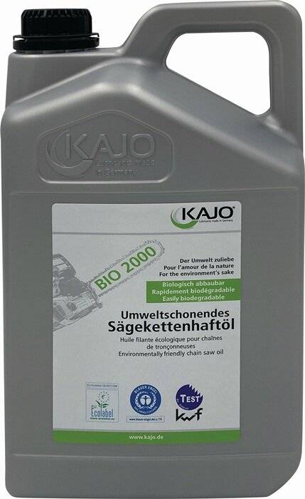 Sägekettenhaftöl BIO 2000 76 mm²/s (bei 40GradC) 5l Kanister KAJO-2