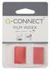 Haftstreifen Index 25x43mm 50 Blatt im Spender rot
