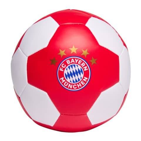 Softball groß Logo rot/weiß FC BAYERN 29246-0