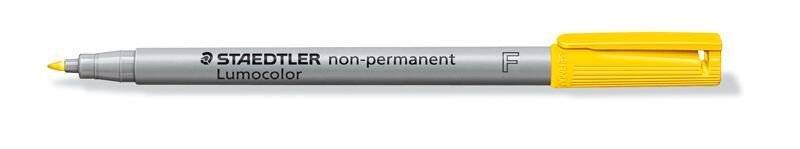 Folienstift Lumocolor F nonpermanent gelb-2