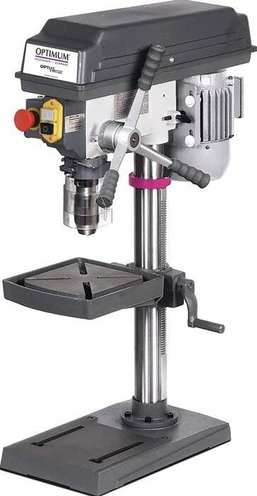Tischbohrmaschine B 17 Pro basic 15,5mm MK2 680-2700min-¹ OPTI-DRILL-0