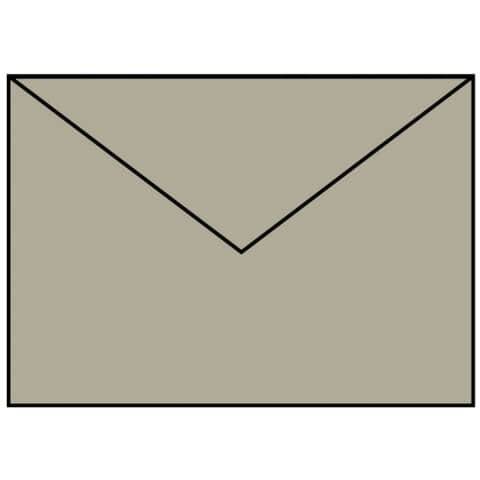 Briefhülle Paperado, B6, 100g/m², Seidenfutter, taupe meta-0