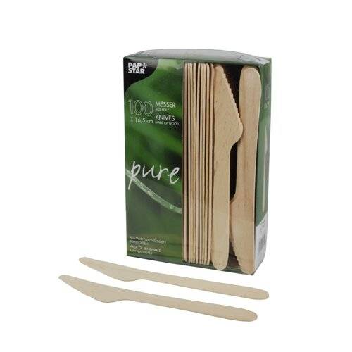 100 Messer, Holz "pure" 16,5 cm-4