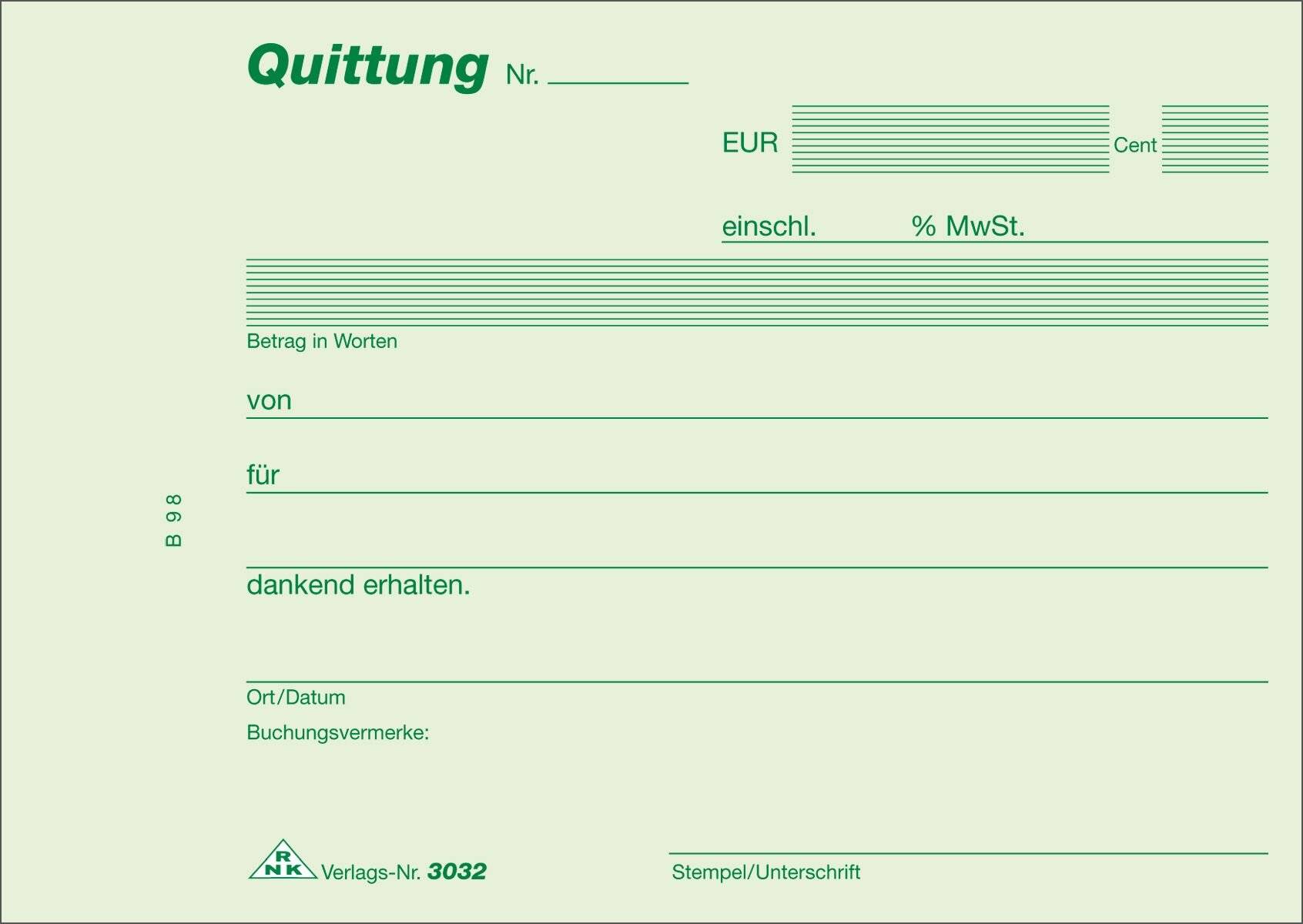 Quittungsblock A6 2x40 Blatt selbstdurchschreibend-3