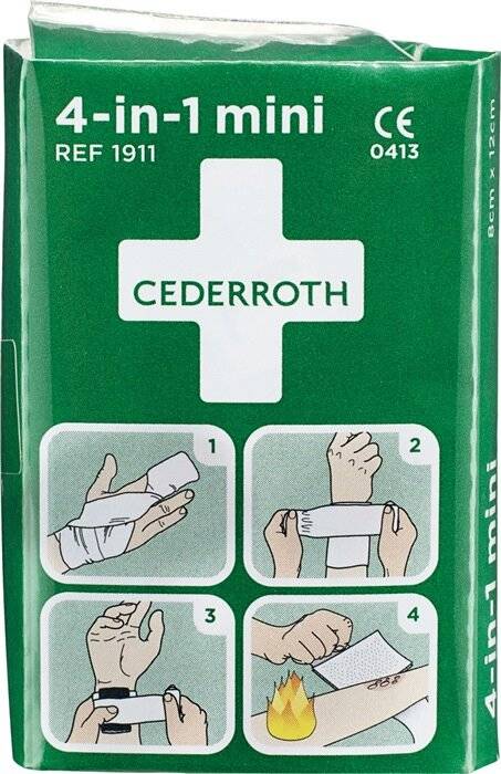Cederroth 4-in-1 mini blutstopper | Packung (1 Stück)-2