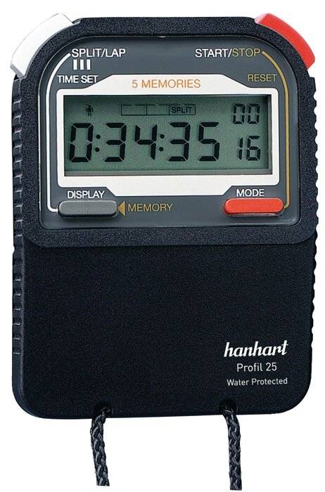 Stoppuhr Pro 25 1/100 Sek.dig.HANHART-2