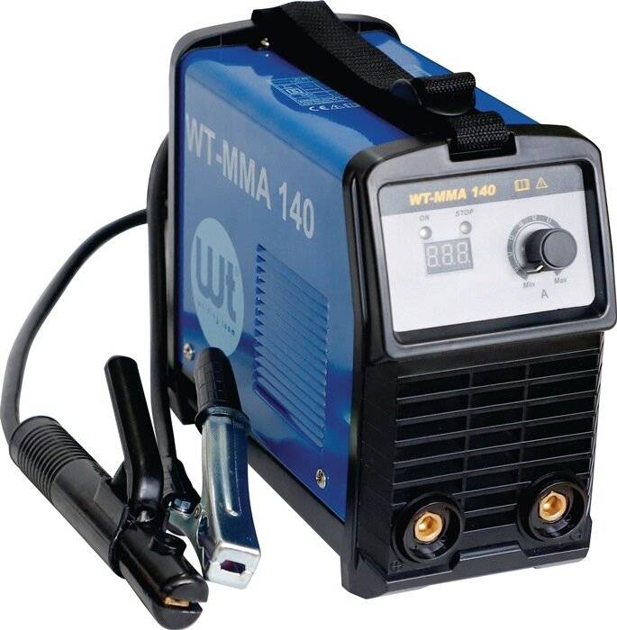 Elektrodenschweißgerät WT-MMA 140 m.Zub.20-140 A WELDING TEAM-3