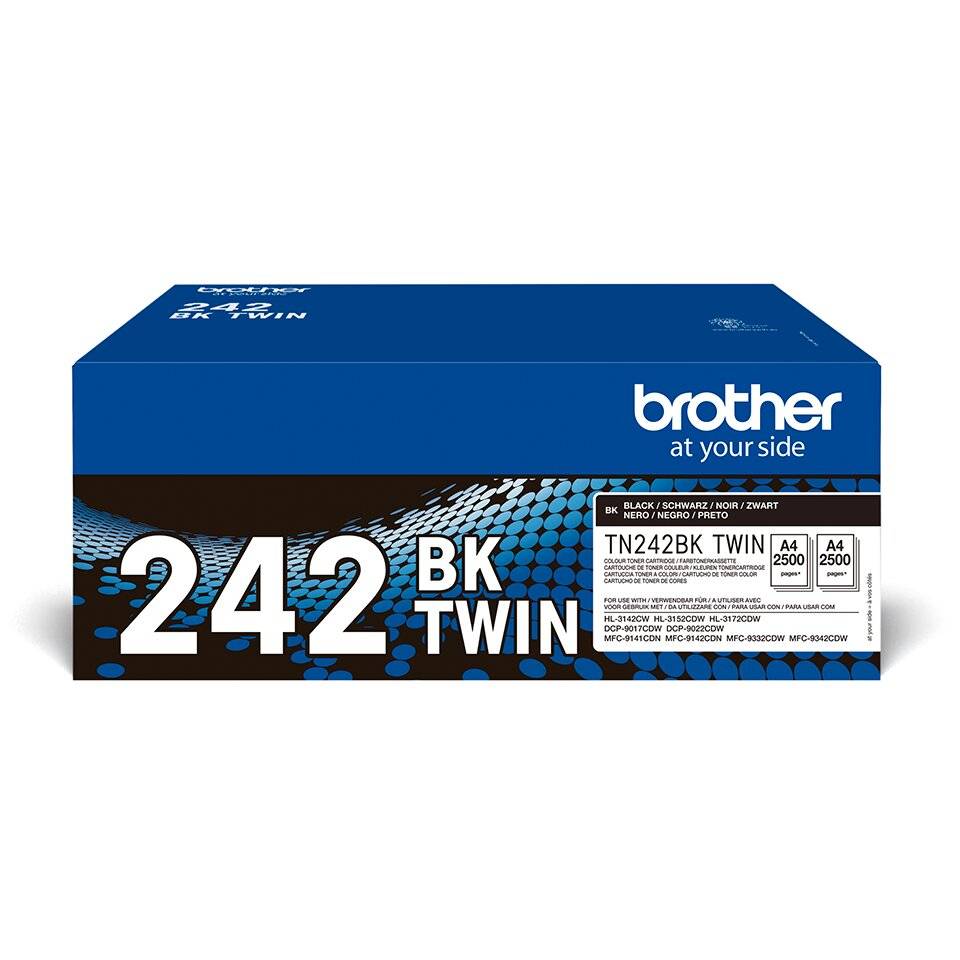 Brother TN242 BKTWIN - 2er-Pack - Schwarz - original - Tonerpatrone - für Brothe-5