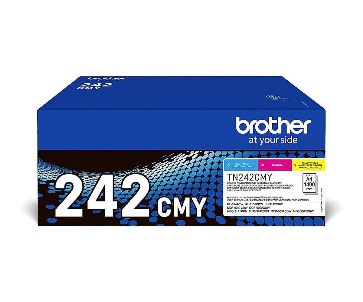 Brother TN242CMY Value Pack - 3er-Pack - Gelb-5