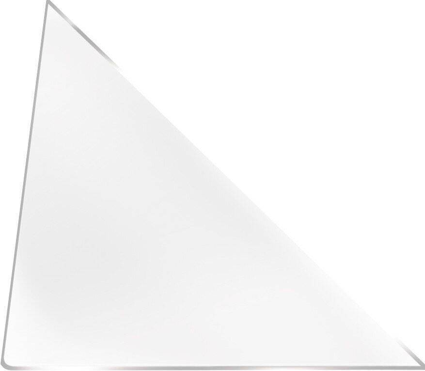 Dreiecktaschen - 10 x 10 cm, sk, transparent,10