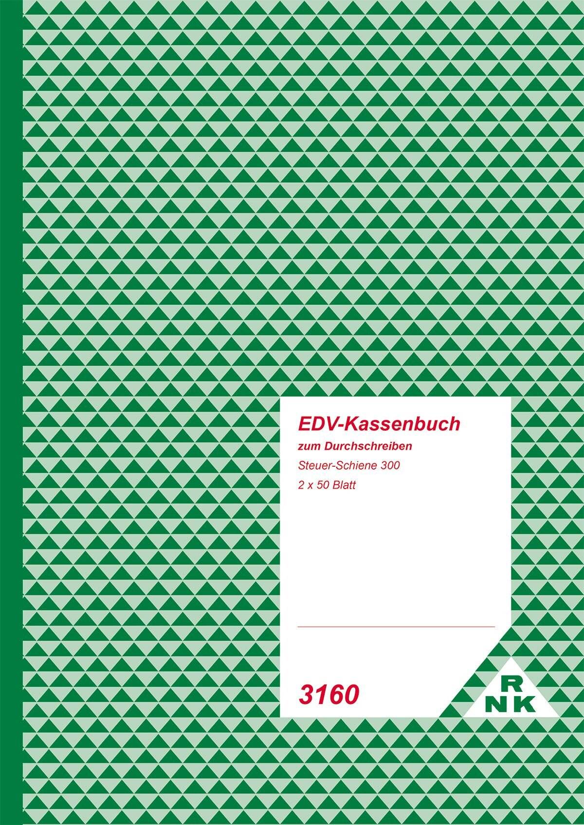 RNK - Kassenbuch/EDV Formularbuch 3160-4