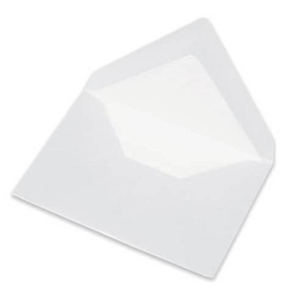 Briefumschlag Paperado, C7, 100g/m², marble white metallic