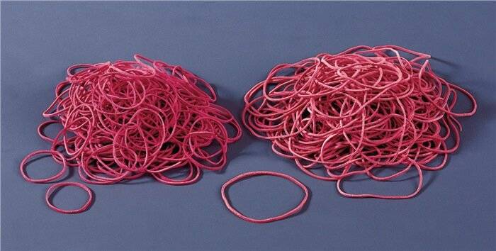 Gummiring 20mm rot 1.000g - Artikel: 176035130-5