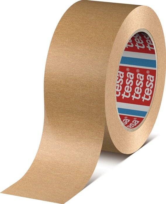Verpackungsklebeband Papier tesapack® 4713 chamois L.50m B.50mm TESA-0