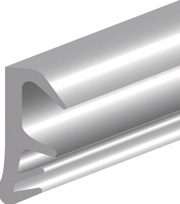 Flügelfalzdichtung 4050 L.5m z.Einfräsen PVC blk beige ELLEN-2