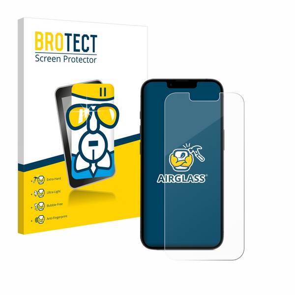 BROTECT Schutzglas für Apple iPhone 16e / 17e Schutzfolie Panzer Folie Glas Display Schutz klar