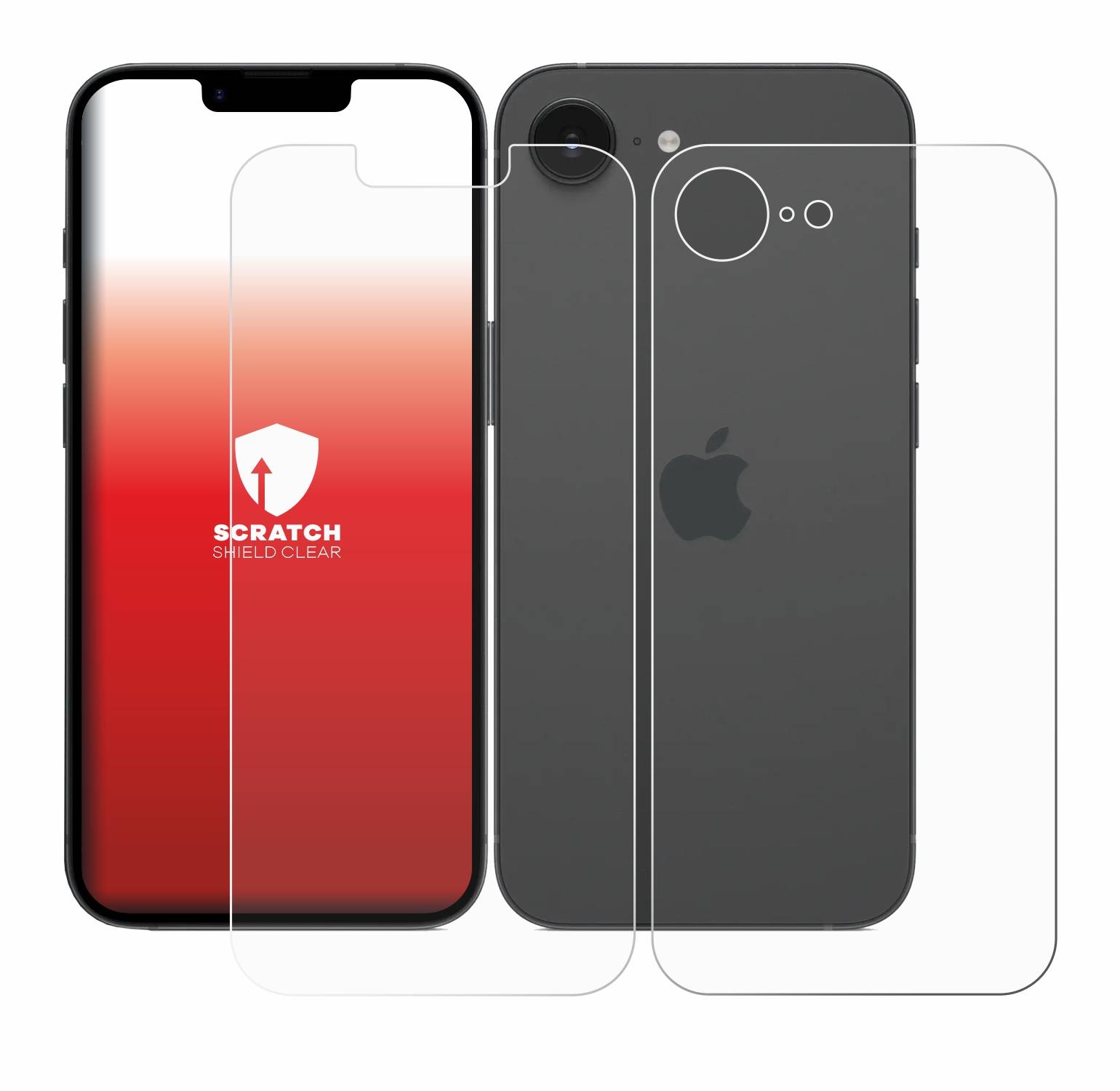 upscreen Schutzfolie für Apple iPhone 16e / 17e Kratzschutz Anti-Fingerprint Klar-1
