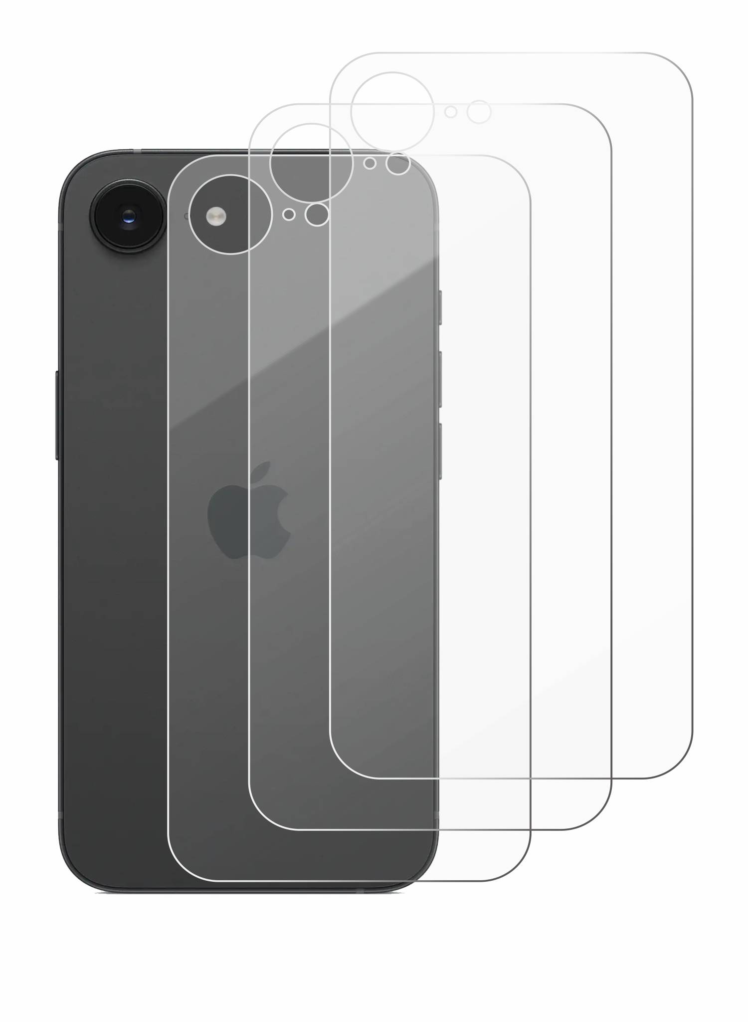 3x BROTECT Schutzglas für Apple iPhone 16e / 17e Schutzfolie Panzer Folie Glas Display Schutz klar-3