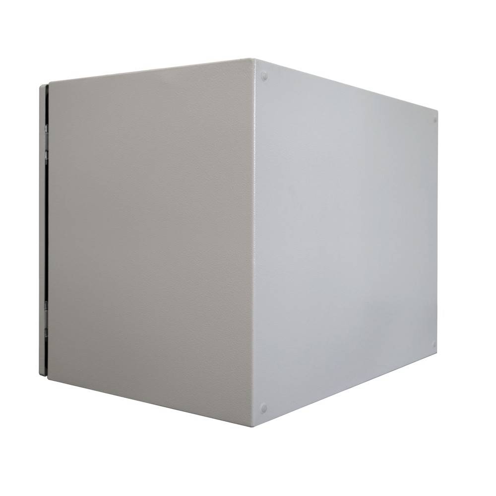 19 Zoll Netzwerkschrank Pro IP66 Outdoor Industrie Sichttür 7 HE 600x400 mm lichtgrau-2