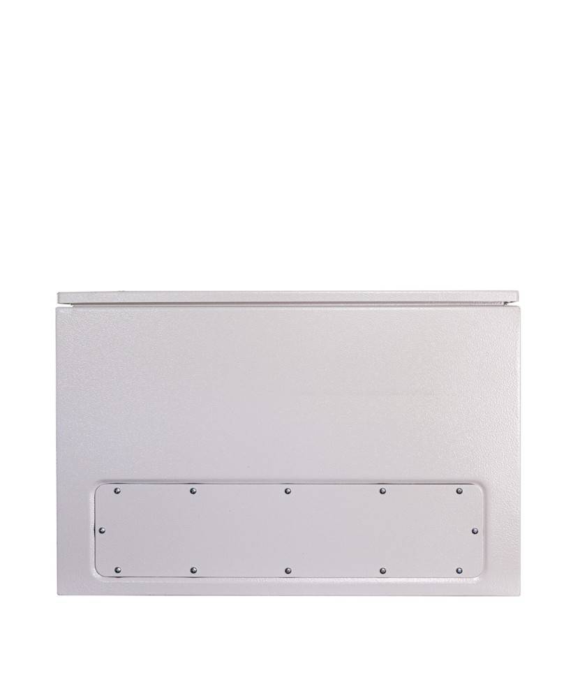 19 Zoll Netzwerkschrank Pro IP66 Outdoor Industrie Sichttür 7 HE 600x400 mm lichtgrau-3