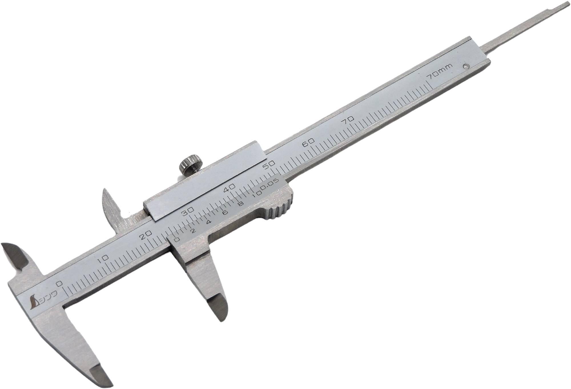 Shinwa 19892 Mini Messschieber, Made in Japan, Schieblehre 70mm, 0,05mm Genauigkeit-0