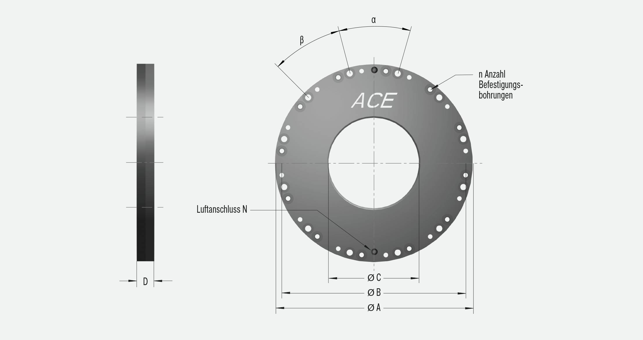 ACE Controls R200-6B, Klemmelemente, Hohe Haltemomente auf der Welle-2