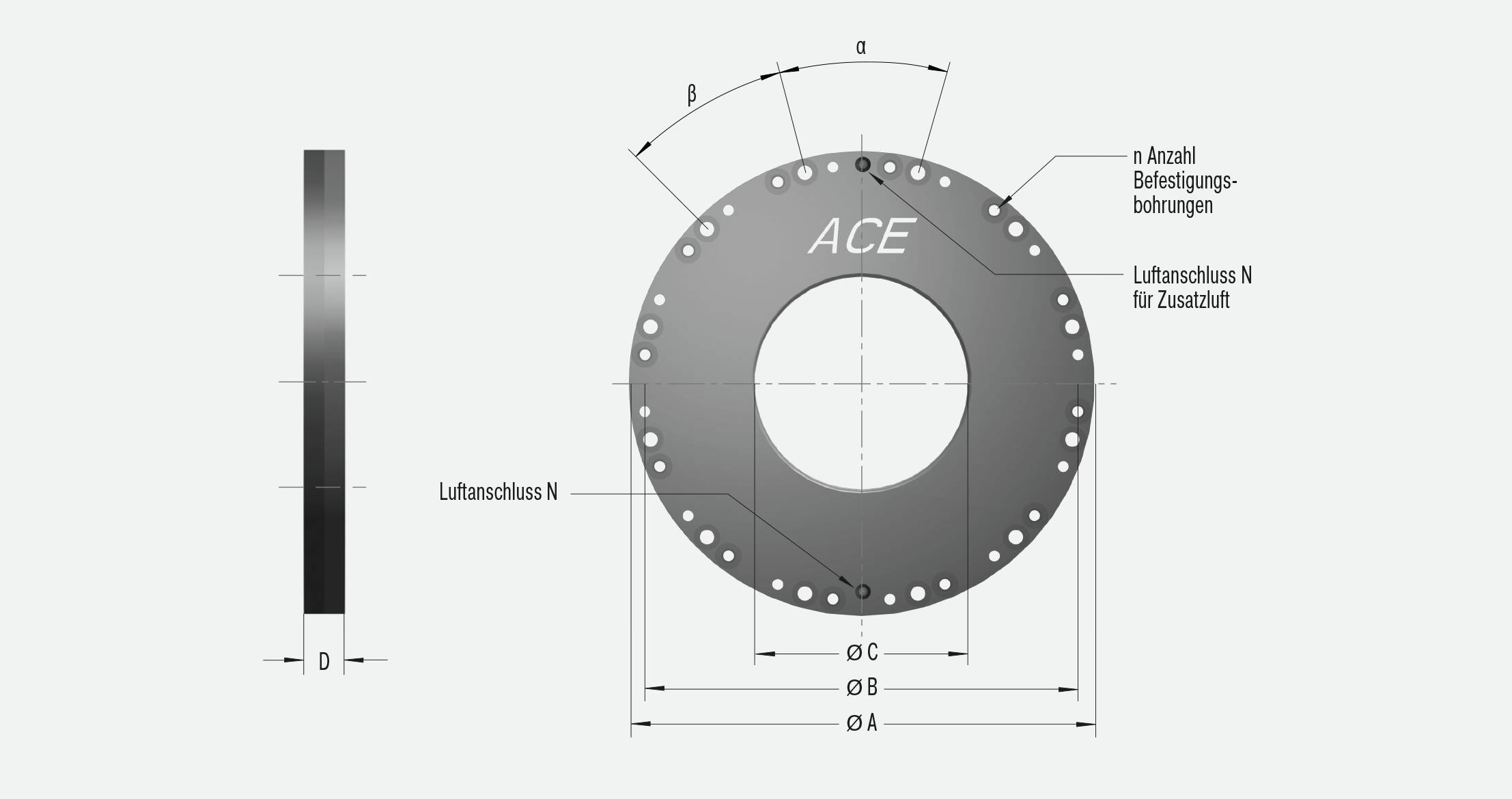ACE Controls R80-Z-6B, Klemmelemente, Hohe Haltemomente auf der Welle-2