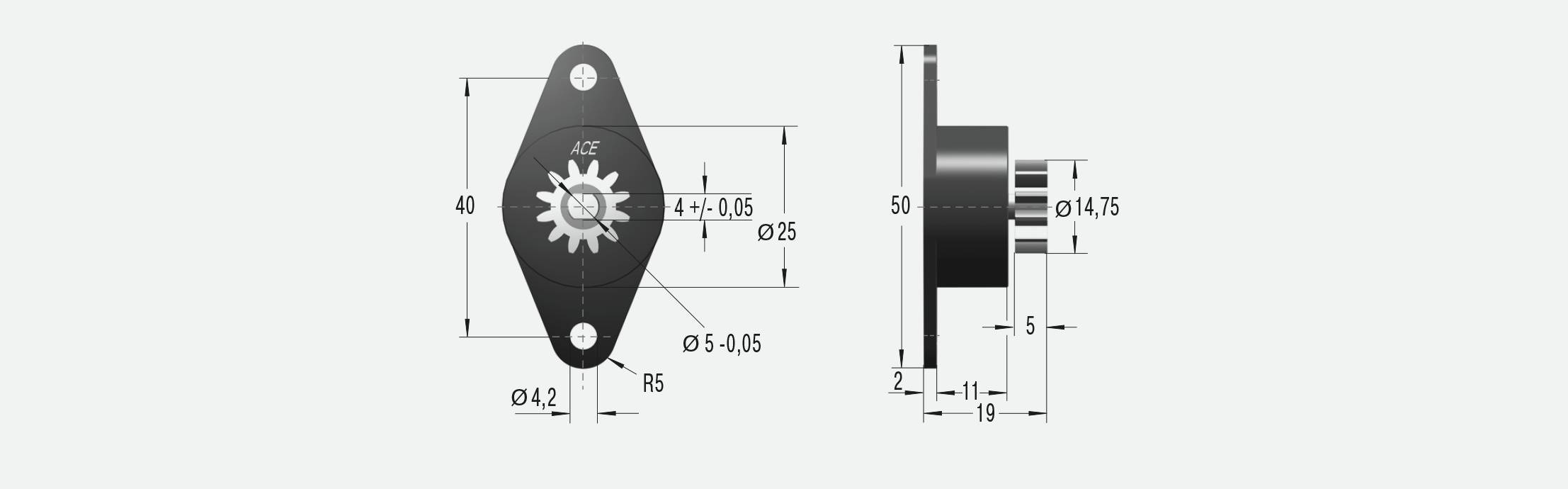 ACE Controls FRN-D2-L152-G1, Rotationsbremsen, Flexibel und kosteneffizient einsetzbar-2
