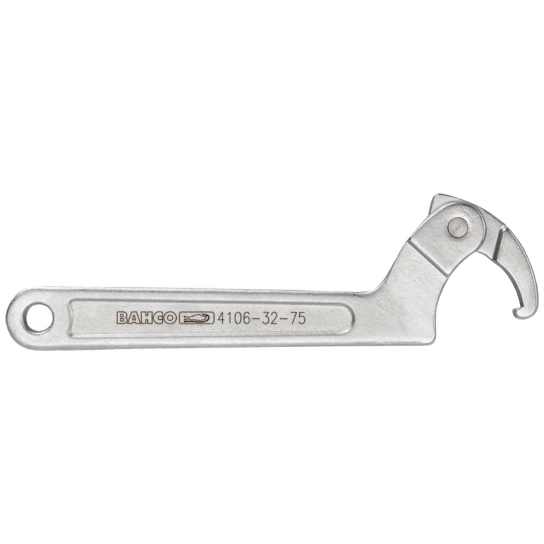 Bahco Verstellbarer Stift-Hakenschlüssel, 150 bis 230 mm, mit Chrom-Beschichtung, 465 mm-2